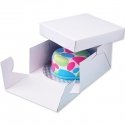 PME Cake Box & Card Oblong cake storage container Rectangular Carton White PME Cake Box & Card Oblong cake storage container Rectangular Carton White