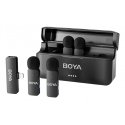 BOYA BY-V4D mikrofoni musta Paikoilleen napsautettava mikrofoni