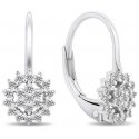 Brilio Silver Timeless silver earrings with clear zircons EA417W Brilio Silver Timeless silver earrings with clear zircons EA417W