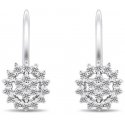 Brilio Silver Timeless silver earrings with clear zircons EA417W Brilio Silver Timeless silver earrings with clear zircons EA417W