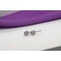Brilio Silver Timeless silver earrings with clear zircons EA417W Brilio Silver Timeless silver earrings with clear zircons EA417W