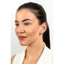 Brilio Silver Timeless silver earrings with clear zircons EA417W Brilio Silver Timeless silver earrings with clear zircons EA417W