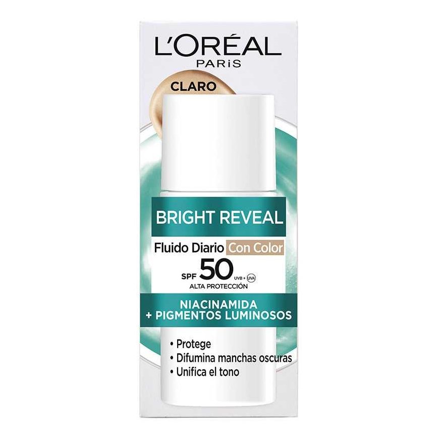 Face cream L'Oreal Make Up BRIGHT REVEAL NIACINAMIDE Spf 50 50 ml