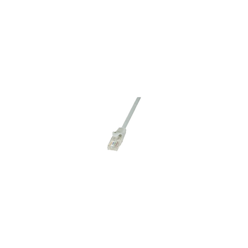 C-TECH kaapelin patchcord Cat5e, UTP, harmaa, 50m – 2