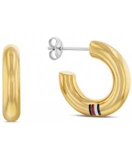 Tommy Hilfiger Timeless Gold Plated Circles Circles 2780949