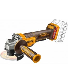 Ingco CAGLI211156 cordless angle grinder without battery and charger