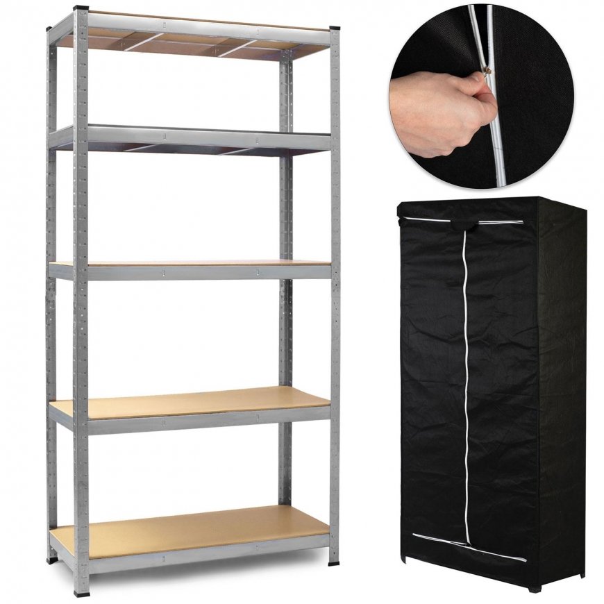 Humberg Metal storage shelf 180 x