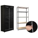Metalinė laikymo lentyna 180 x 90 x 40 cm Humberg HR-812 + dangtelis NEMOKAMAI