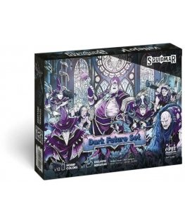Vallejo - Game Color / 12 colors + figure - Dark Future Set by Squidmar Miniatures 18 ml