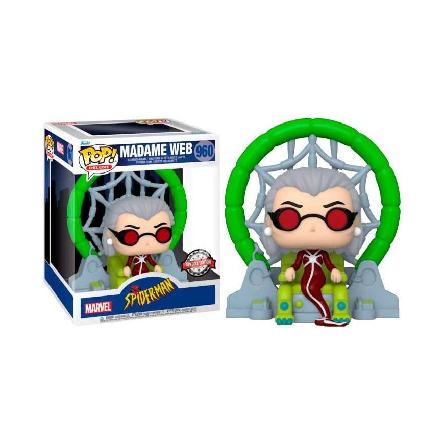 Funko POP figure Marvel Spiderman Madame Web Exclusive