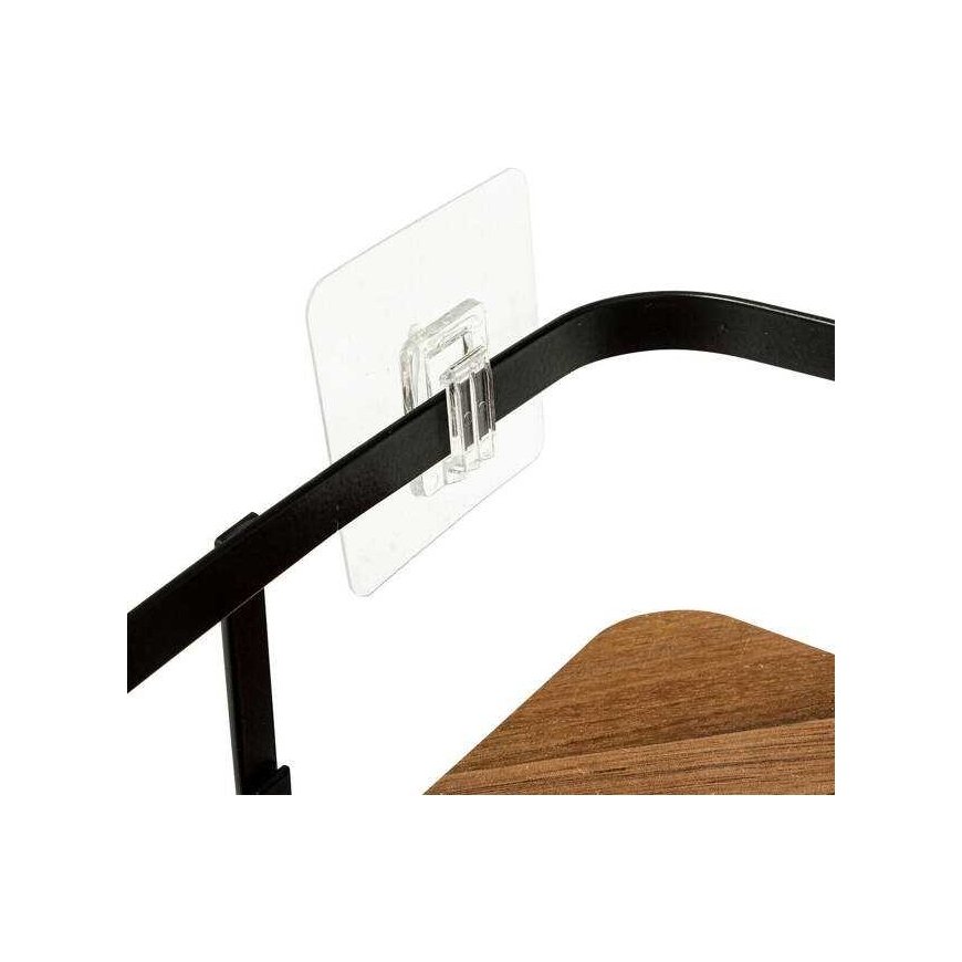 5five Simply Smart Corner shower shelf without drilling BLACKACIA, 25 x 19.5 x 7 cm – 2