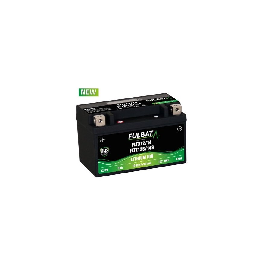 Fulbat-akku 102,4Wh 480 A EN 12V