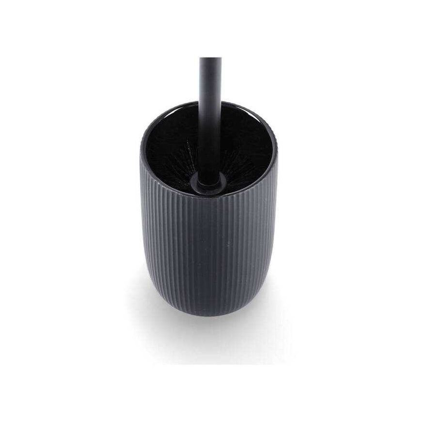 Zeller Toilet brush with ceramic bowl, Ø 10 cm – 3