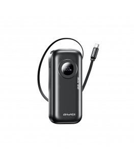 AWEI PowerBank PA-9 10000mAh 22.5W czarny|black