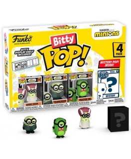 Funko Blister 4 figuuria Bitty POP Minions Series 2