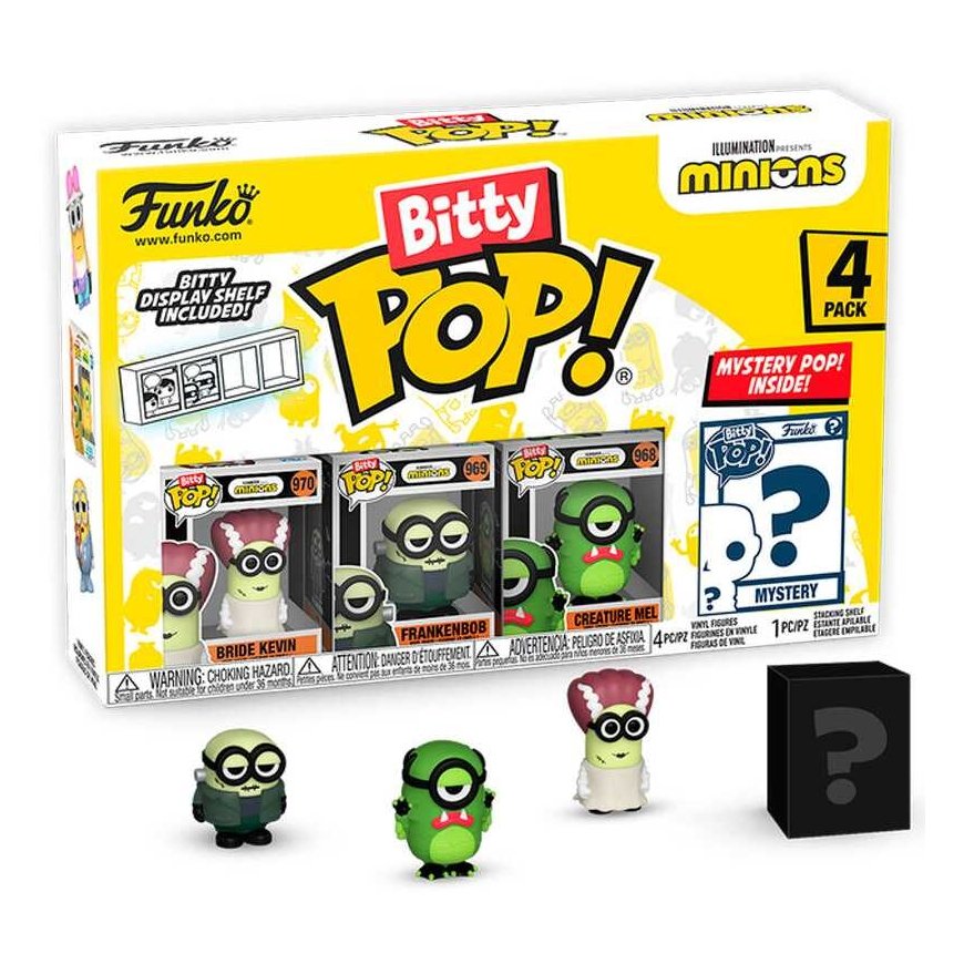 Funko Blister 4 figures Bitty POP
