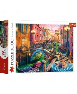 Puzzle Trefl Puzzle 3000 osaa wieczór w wenecji