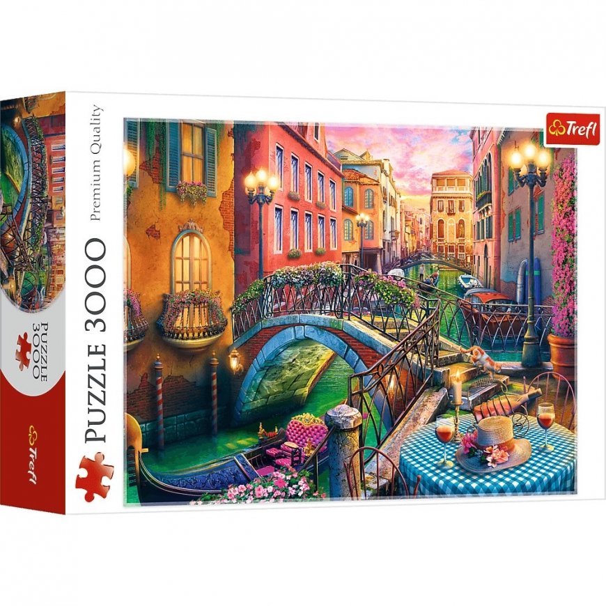 Dėlionė Trefl Puzzle 3000 dalys wieczór w wenecji – 2