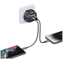 Laidinis įkroviklis USAMS CC293 T67 20W iWatch 1xUSB-C 1xUSB-A tarnish Laidinis įkroviklis USAMS CC293 T67 20W iWatch 1xUSB-C 1xUSB-A tarnish
