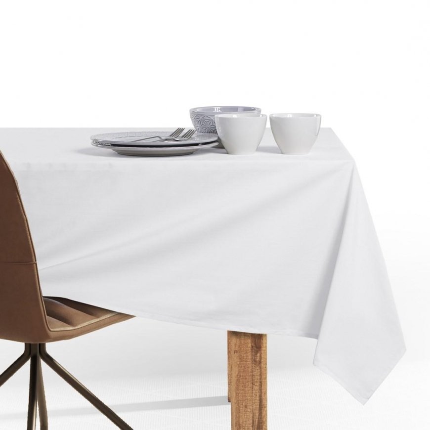 DecoKing Tablecloth DK PURE HMD White 40X40 – 5