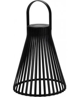 Home Styling Collection Solar Lantern, Black, 23 cm