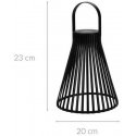 Home Styling Collection Solar Lantern, musta, 23 cm Home Styling Collection Solar Lantern, musta, 23 cm