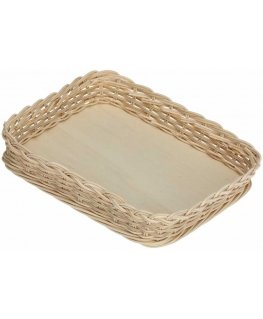 Pintas krepšelis midollino kepimo indui - rudas, 30 cm