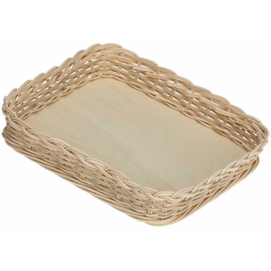 Pintas krepšelis midollino kepimo indui - rudas, 30 cm