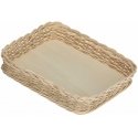 Pintas krepšelis midollino kepimo indui - rudas, 30 cm Pintas krepšelis midollino kepimo indui - rudas, 30 cm