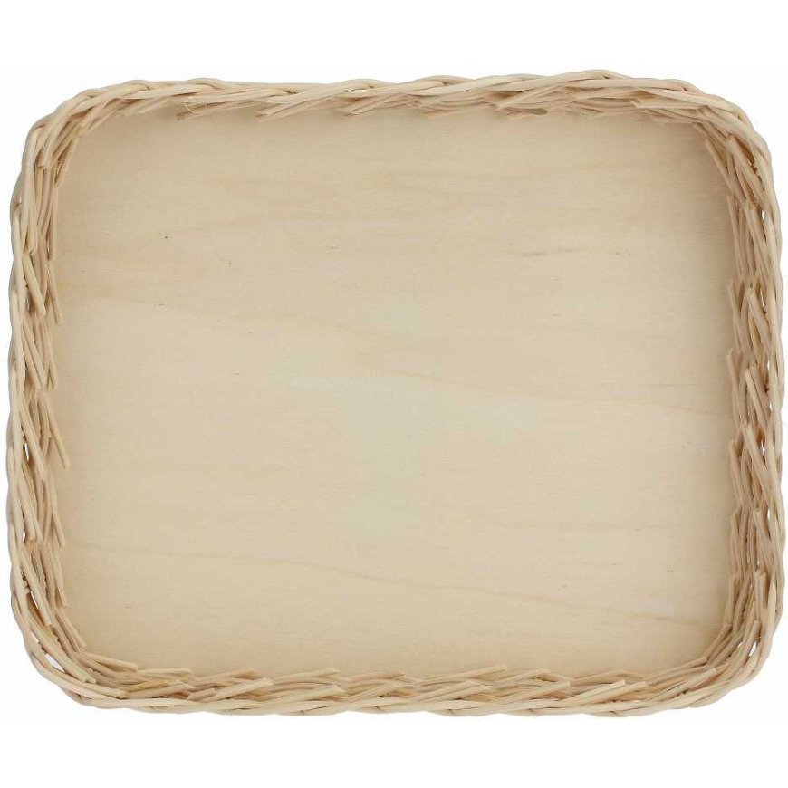 Pintas krepšelis midollino kepimo indui - rudas, 30 cm – 2