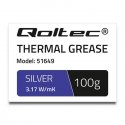 Qoltec Termui laidi pasta 3,17 W/m-K | 100 g | sidabras