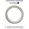 Oura Ring 4 smart ring, Gold, size 7 Oura Ring 4 smart ring, Gold, size 7