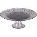 KOOPMAN LICORICE glass cake stand, Ø 28 cm KOOPMAN LICORICE glass cake stand, Ø 28 cm
