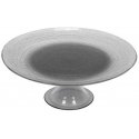 KOOPMAN LICORICE glass cake stand, Ø 28 cm KOOPMAN LICORICE glass cake stand, Ø 28 cm