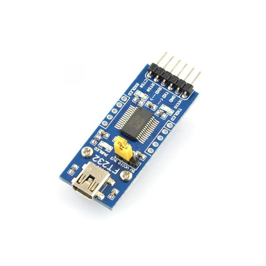 Waveshare USB-UART Converter FTDI FT232RL - miniUSB socket