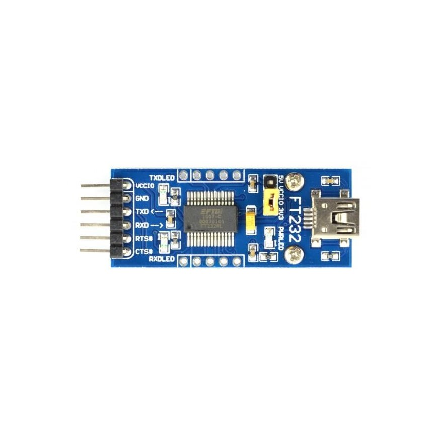 Waveshare USB-UART Converter FTDI FT232RL - miniUSB socket – 2
