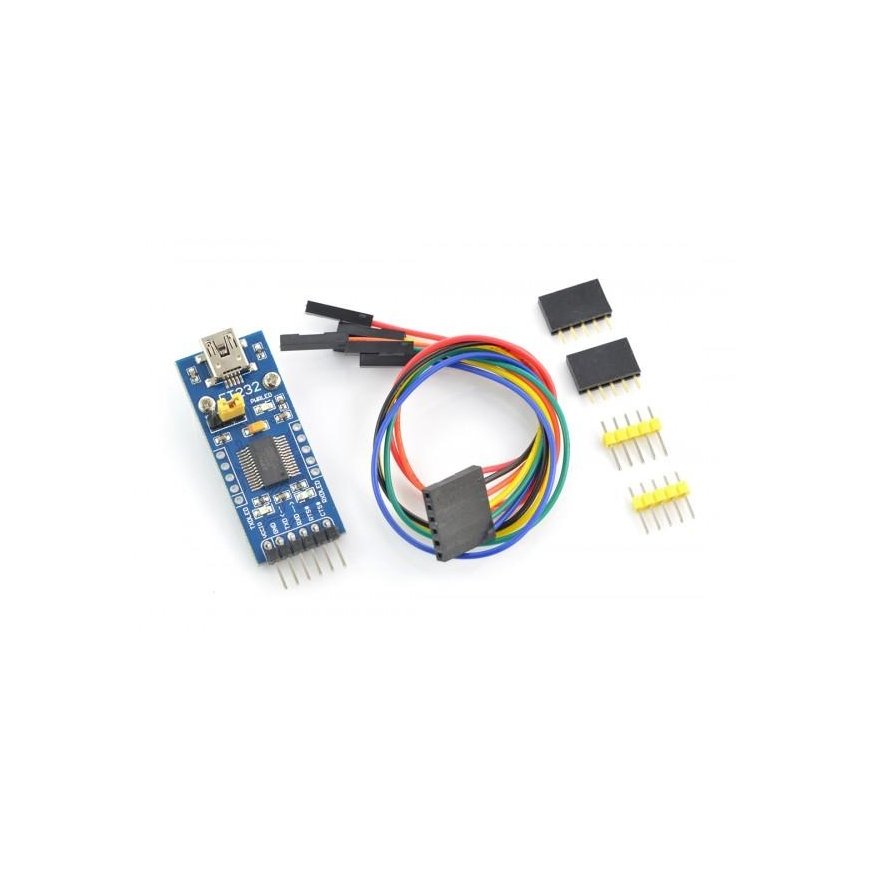Waveshare USB-UART Converter FTDI FT232RL - miniUSB socket – 3
