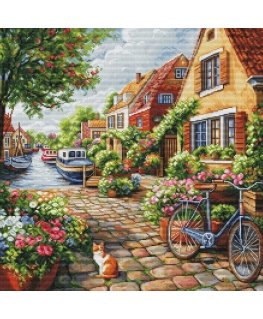 luca S Ristipistosarja Summer Splendor 35x35cm SBU5078