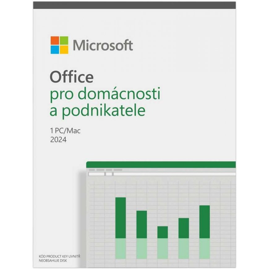 Microsoft Office Home and Business 2024 CZ (yrityksille)