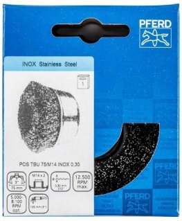 Wire round brush PFERD 220856 75 mm M14