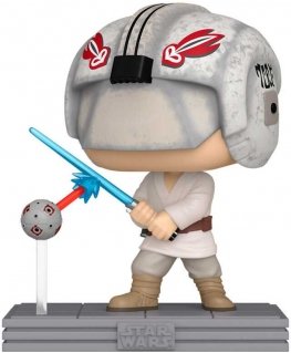 Funko POP -hahmo Star Wars Luke Skywalker kaukosäätimellä