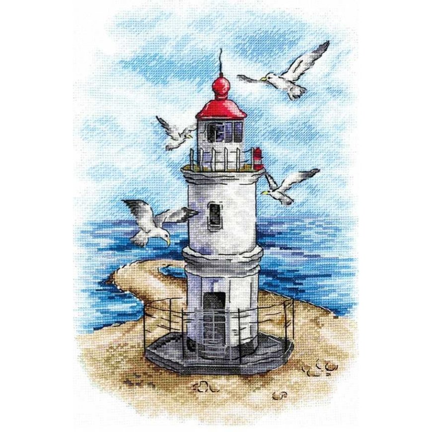 Beldizart Cross stitch kit "Lighthouse" SANM-39