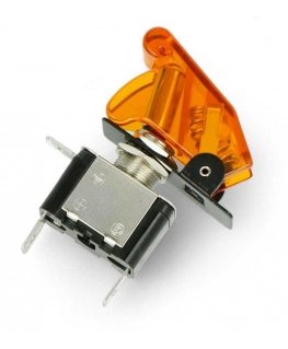 Tumbleris ON-OFF 12V / 20A su apšvietimu, geltonas, Adafruit 3219