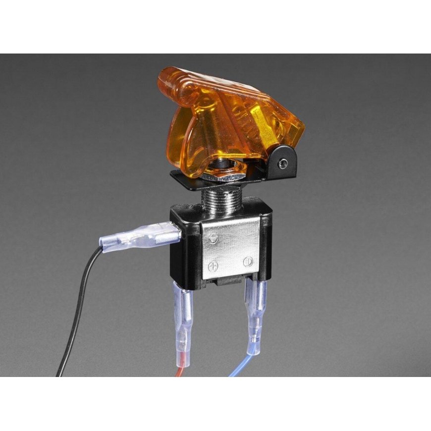 Tumbler ON-OFF 12V / 20A with backlight, yellow, Adafruit 3219 – 5