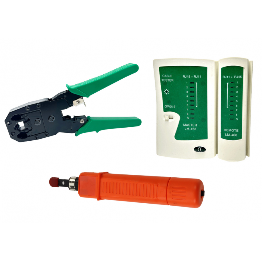 Lean Network Tool Kit 19in1 Cable Tester Crimping Tool – 3