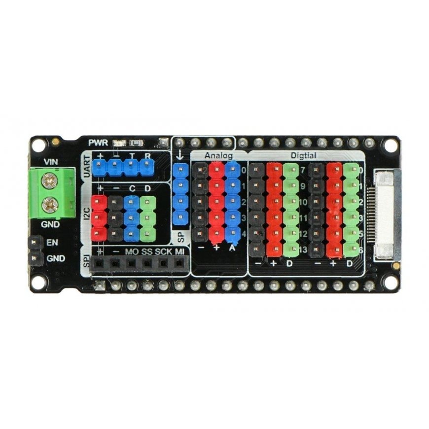 Gravity - I/O board - FireBeetle M0 and ESP32-E expansion - DFRobot DFR0762 – 2
