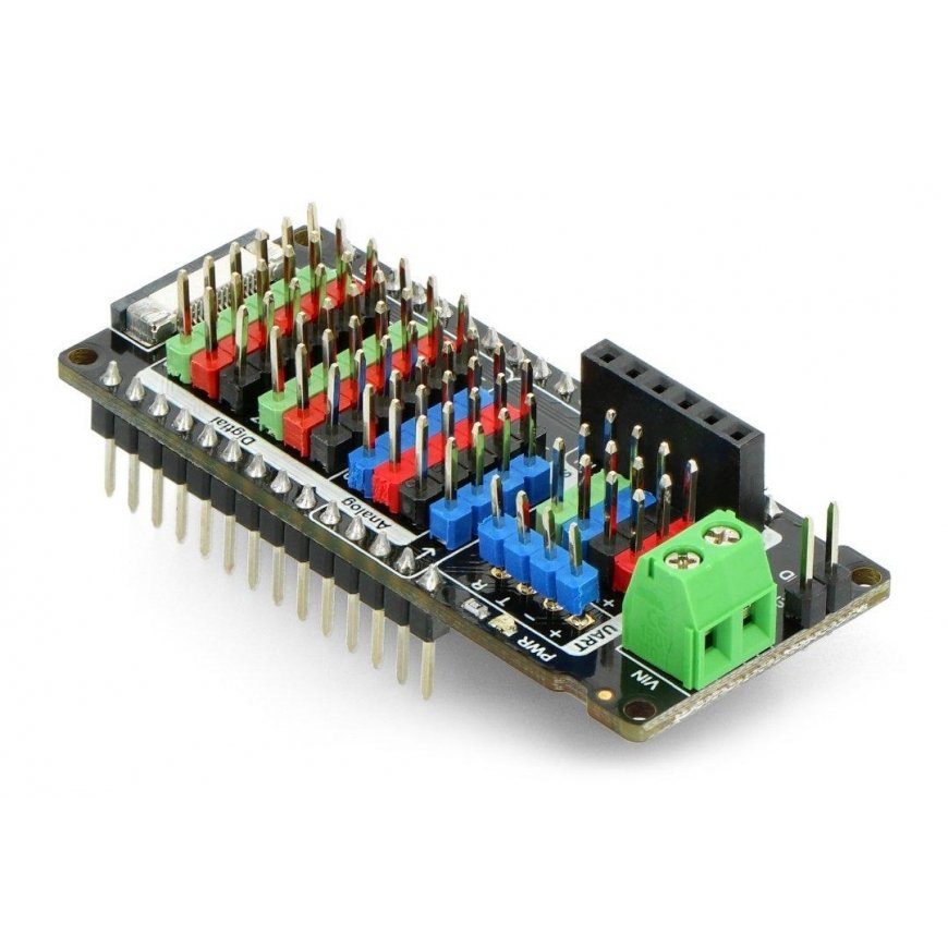 Gravity - I/O-kortti - FireBeetle M0- ja ESP32-E-laajennus - DFRobot DFR0762 – 4