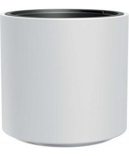 Round pot Prosperplast Heos R Slim DBHER400-S449, white