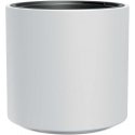 Apvalus vazonas Prosperplast Heos R Slim DBHER400-S449, baltas