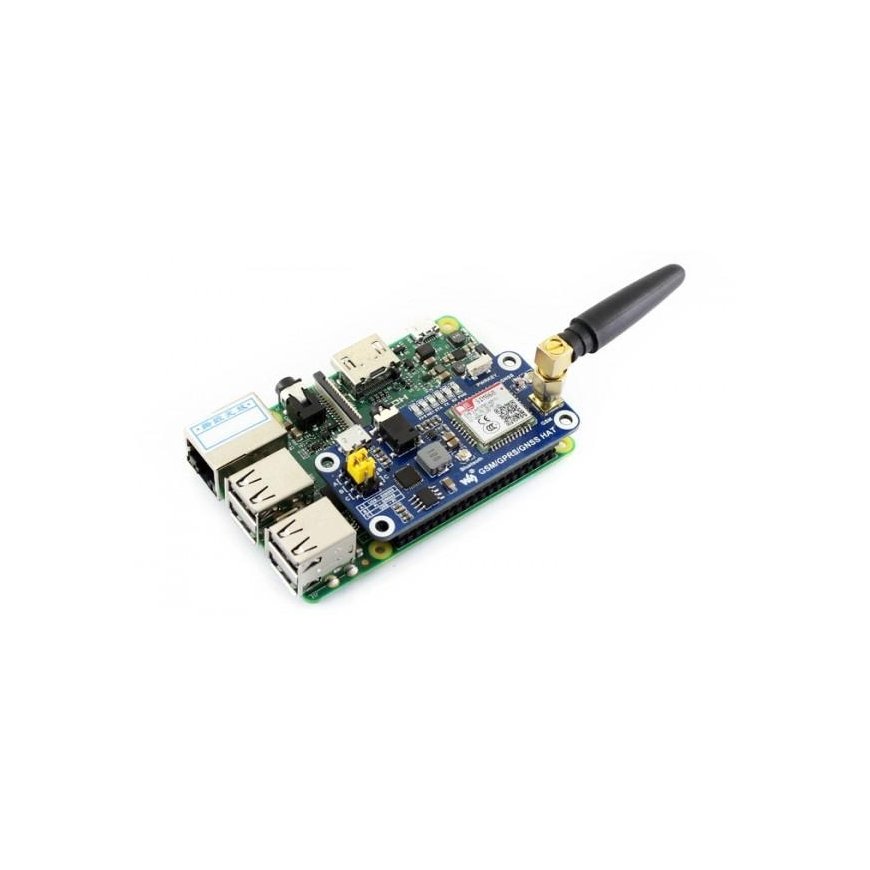 Waveshare HAT GSM/GPRS/GNSS/Bluetooth - Raspberry Pi Kit – 5